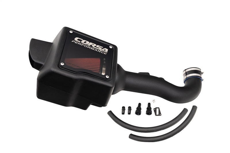 Chevrolet Silverado Performance Air Intake - CORSA Performance - Closed Box with DryTech Filter - `14-`19